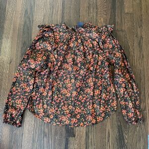 Gap floral blouse